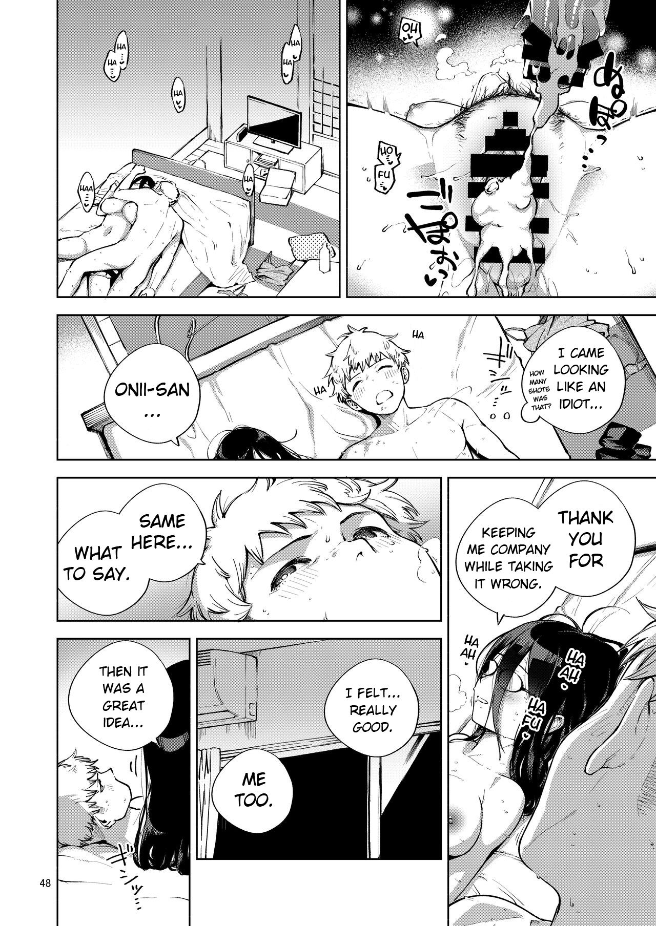 (C97) [Haraheridou (Herio)] Tonari no Ayane-san | Ayane-san From Next-Door [English] [Clog] - Page 47
