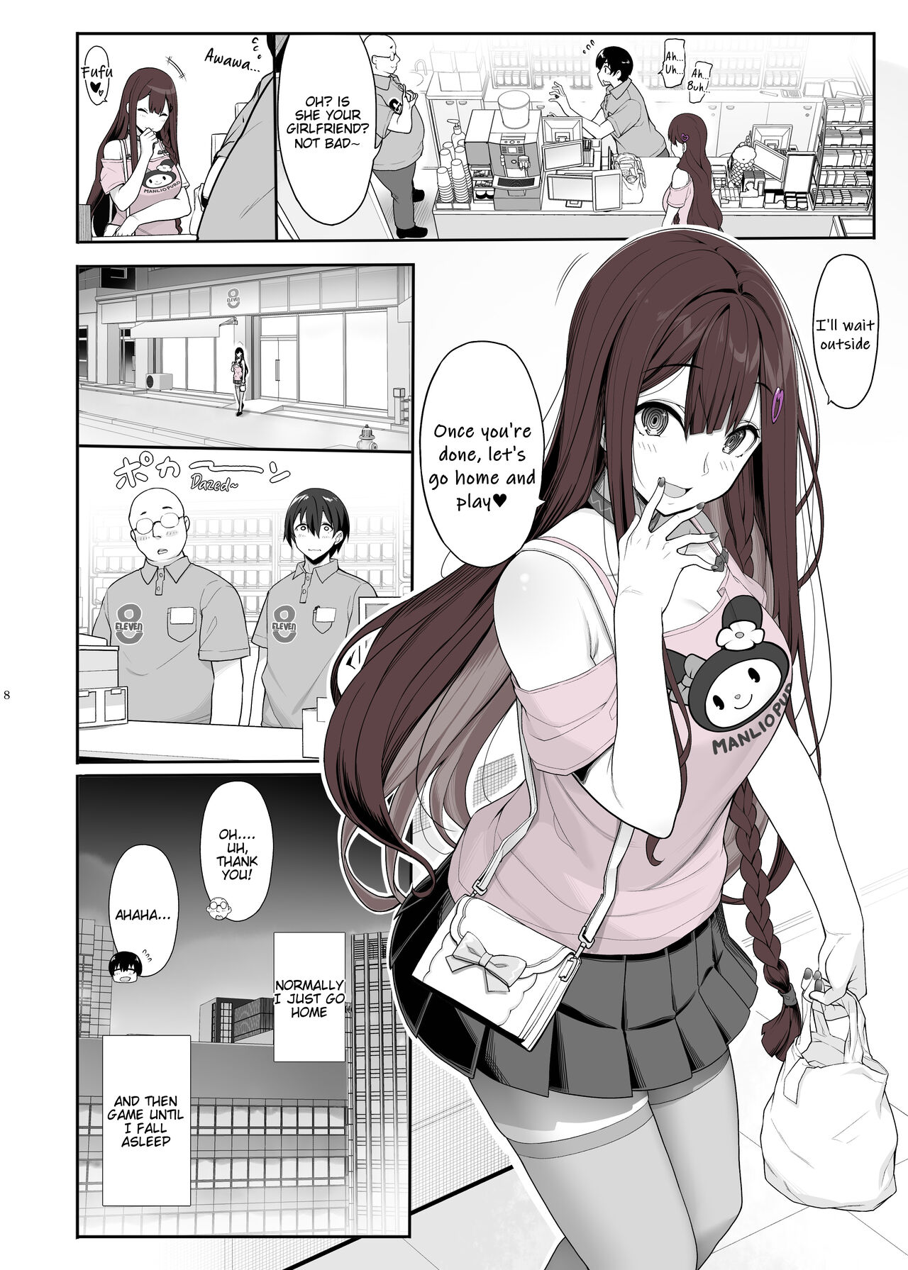 Jiraikei Joshi wa Ie Totsu shite game Shinagara H mo Shitai | Landmine Girl Wants to Hang Out at Home Playing Games while also Having Sex - Page 9
