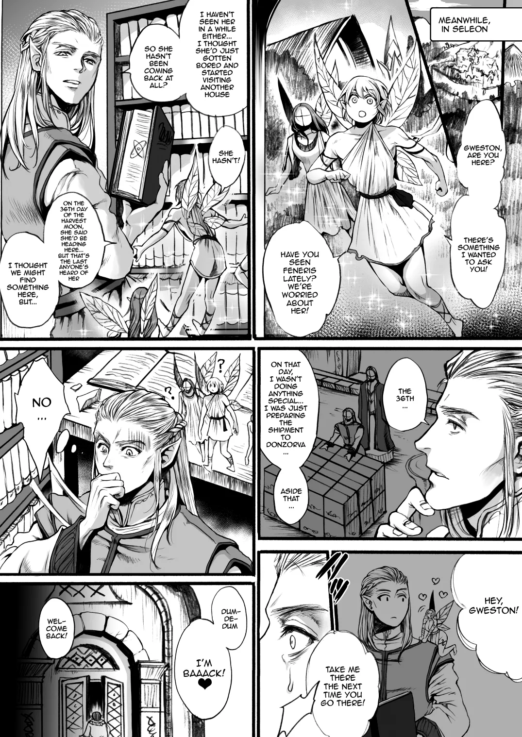 [Flieger (Ten)] Yousei-san o Tsukamaeta ~Zenpen~ | I Caught A Fairy ~First Part~ [English] {Doujins.com} [Digital] - Page 38