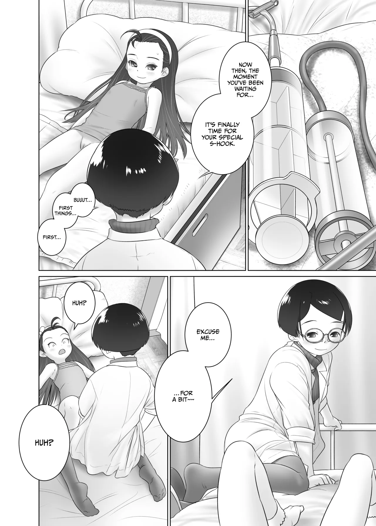 [Golden Tube (Ogu)] Airi-chan wa S-ji Hook o Irete Mitai! | Airi-chan Wants to Try Using an S-Hook! [English] [Decensored] [Digital] - Page 12