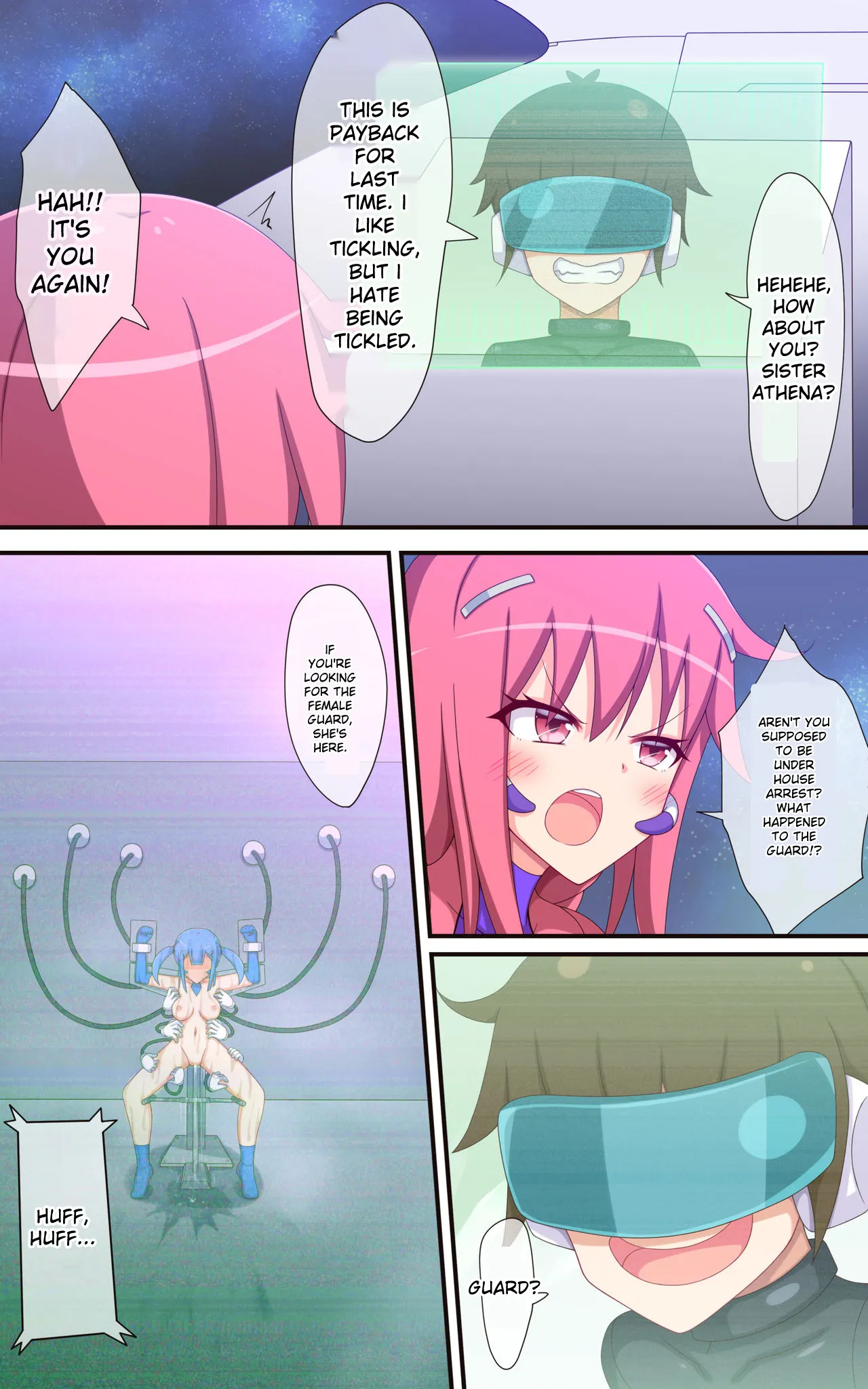 Kusuguri Robokan Comic: Hacker Boy Strikes Back - Page 10