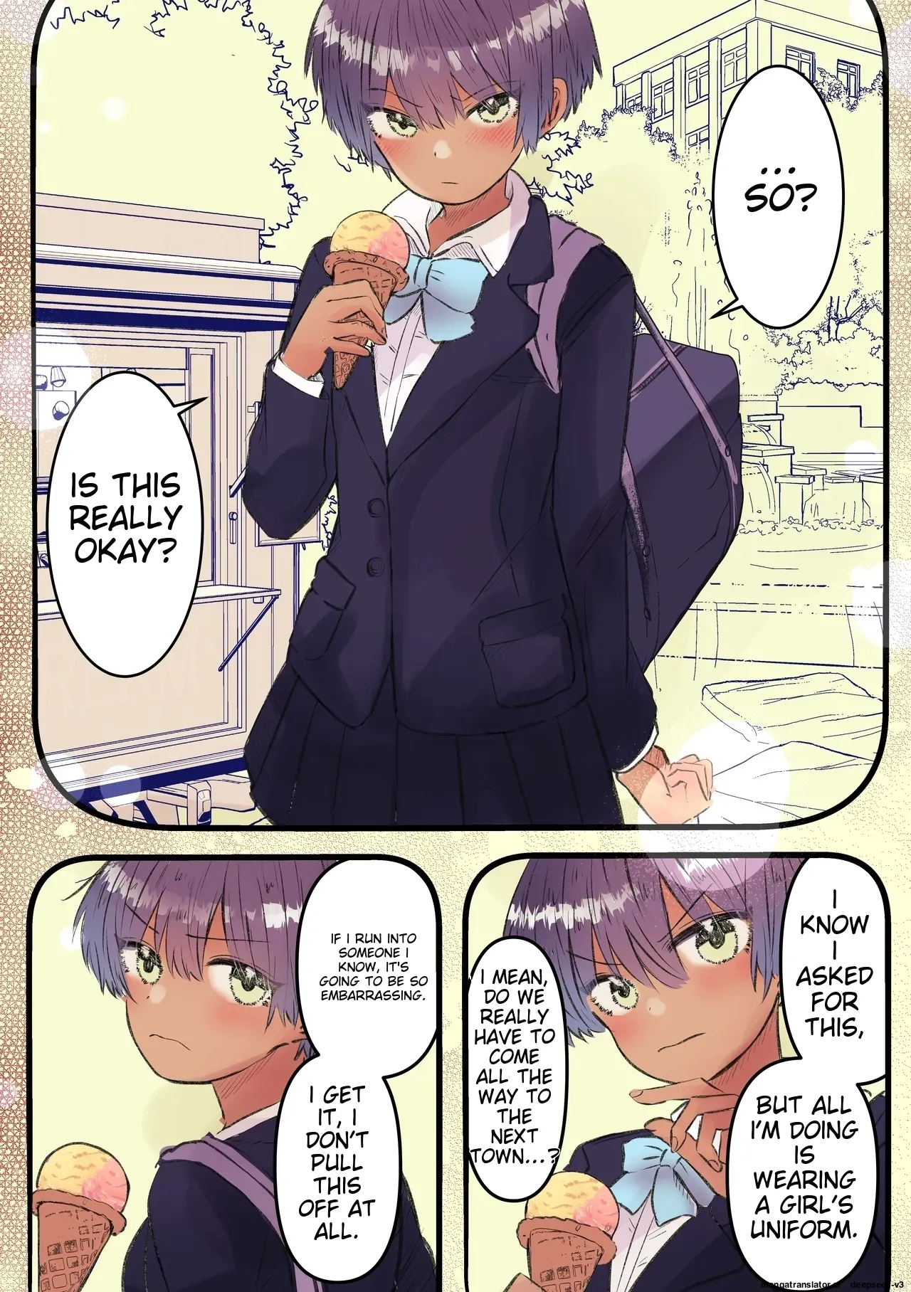 Boyish de Kyonyuu na Kanojo ga Mukashi no Otoko Tomodachi to Nomikai ni Itta Kiri - Page 17