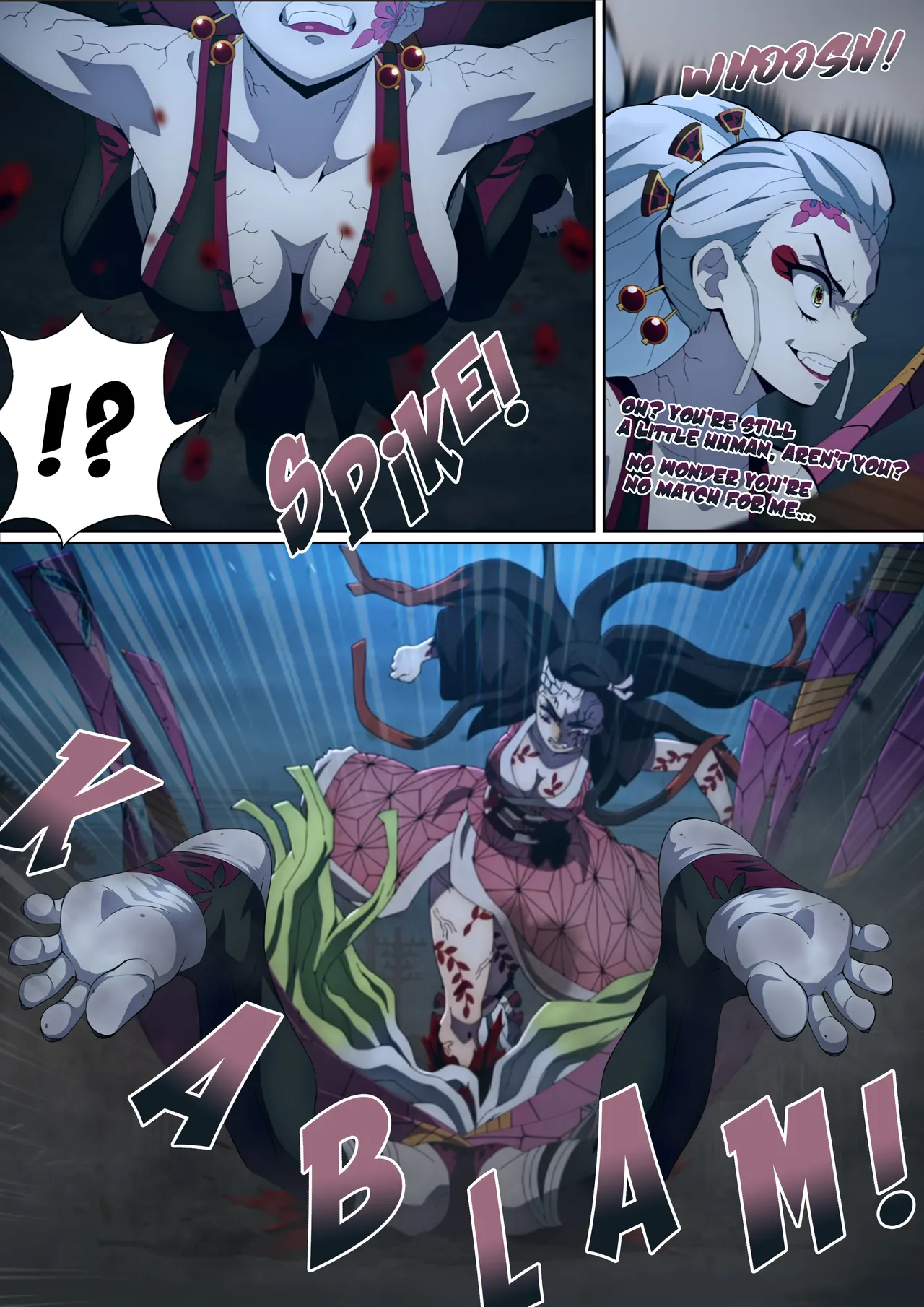 Daki’s Blood Demon Art: Trample 堕姫の血鬼術・紅蓮践踏 - Page 24