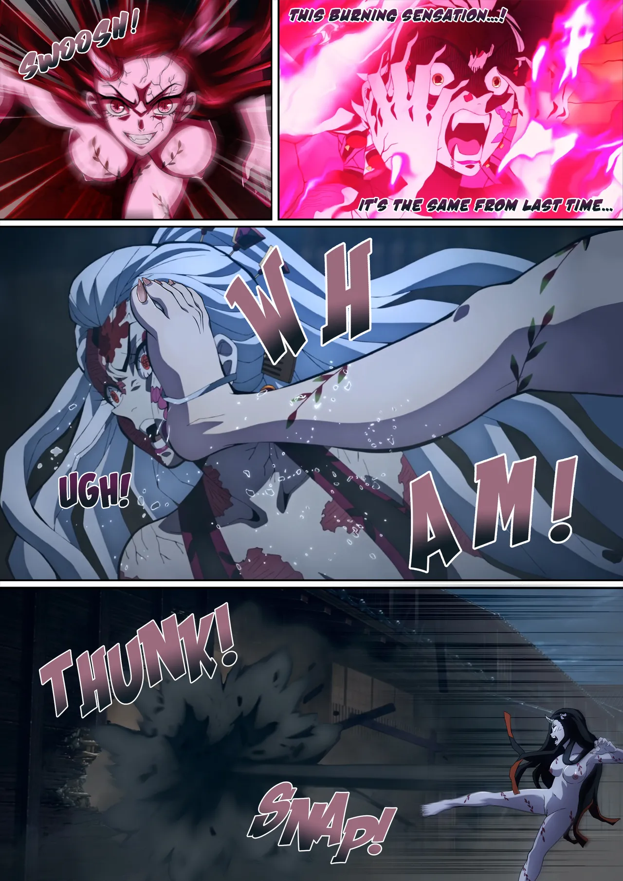 Daki’s Blood Demon Art: Trample 堕姫の血鬼術・紅蓮践踏 - Page 30