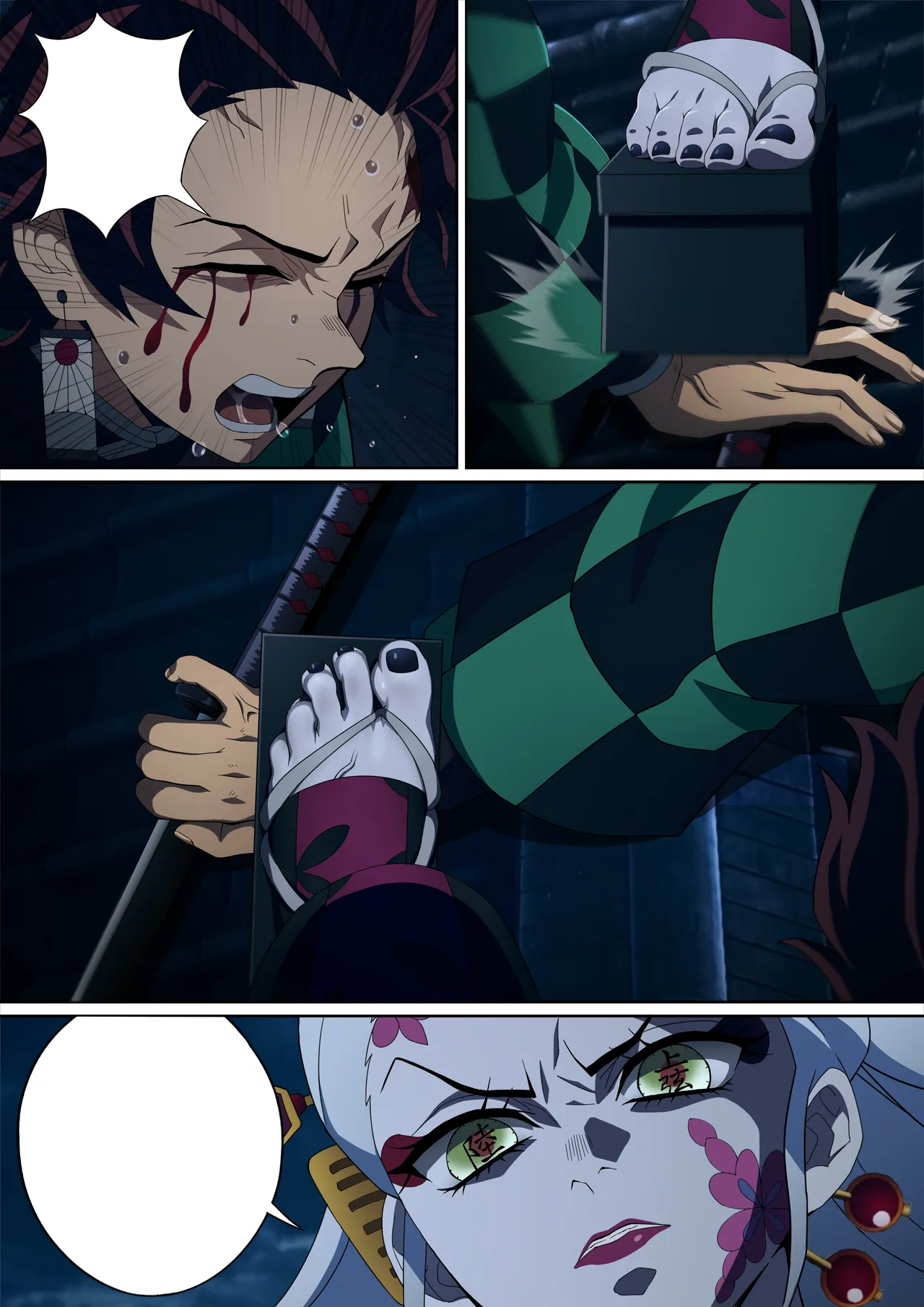 Daki’s Blood Demon Art: Trample 堕姫の血鬼術・紅蓮践踏 - Page 48